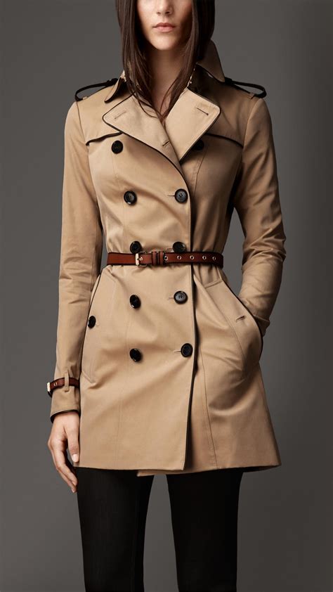 burberry trench with leather trim|burberry patent leather trench coat.